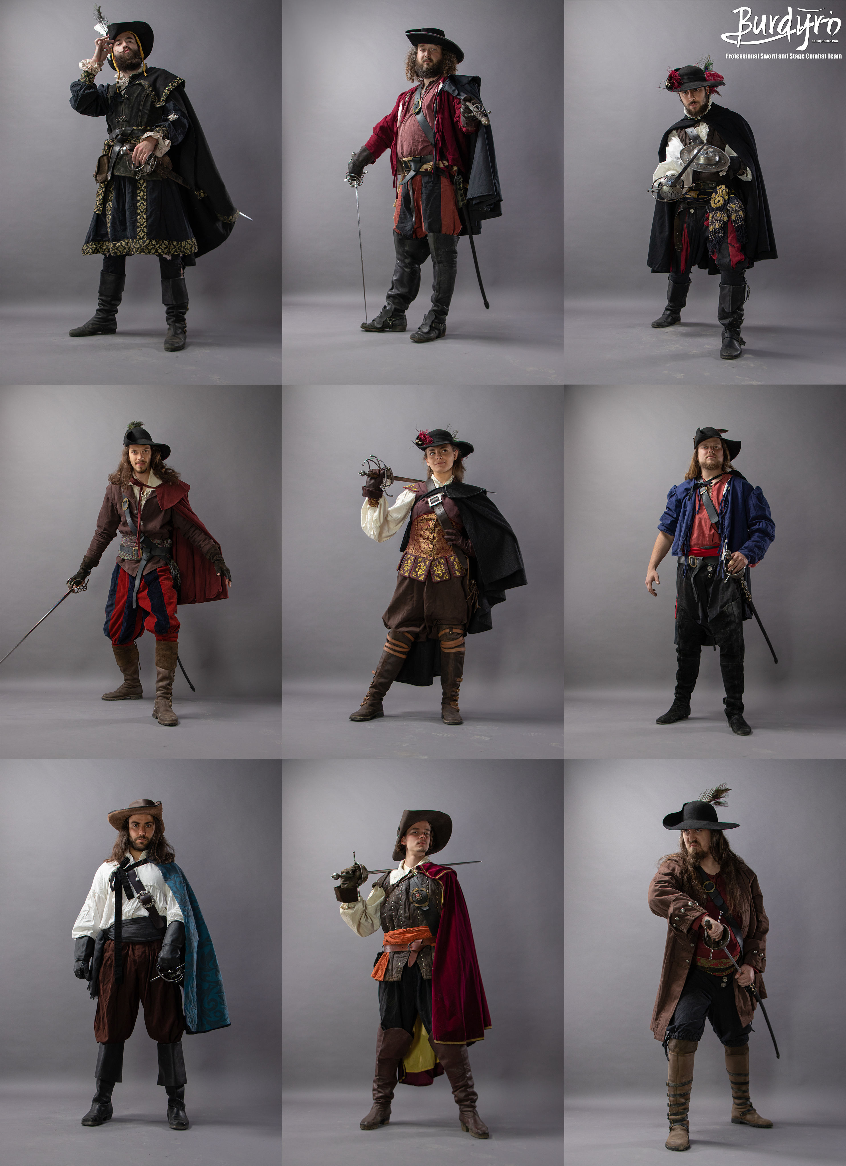 Burdyri musketeers