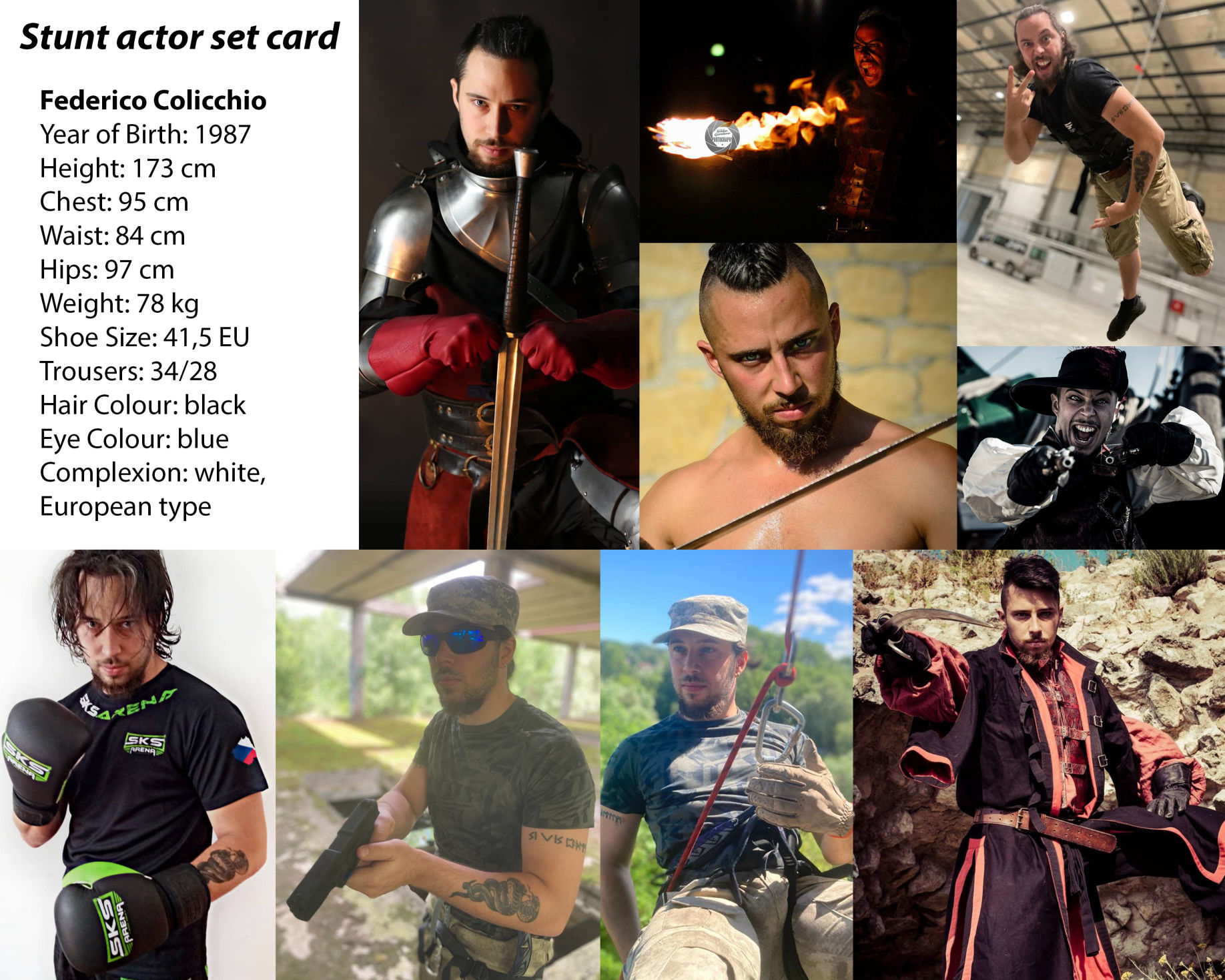 set card Federico Colicchio